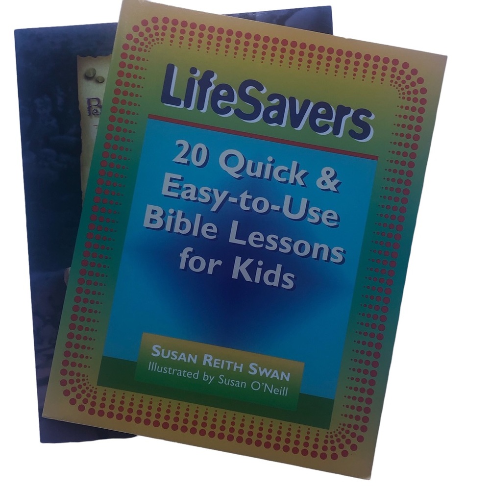 Two Christian Ministry Books with Bible Lessons, Crafts and Activities.